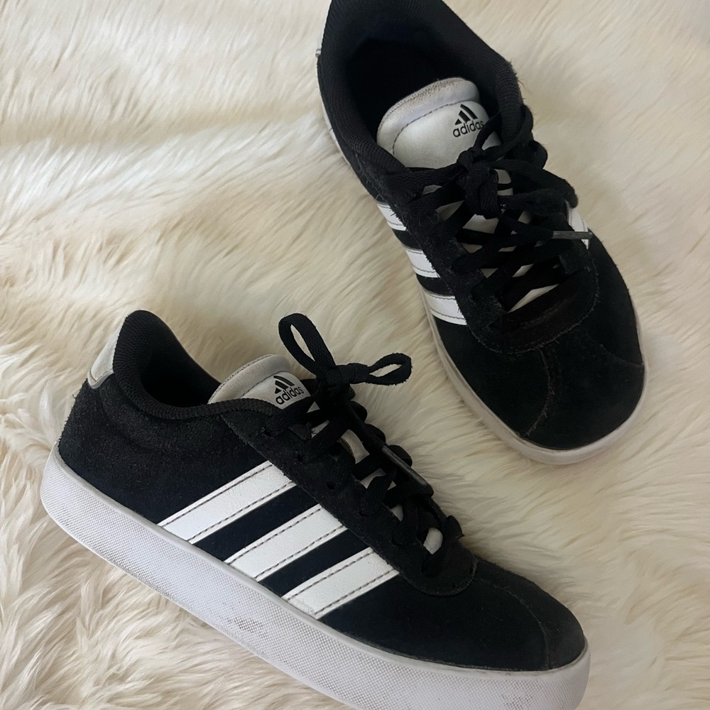 Adidas Classic Black and White Trainers